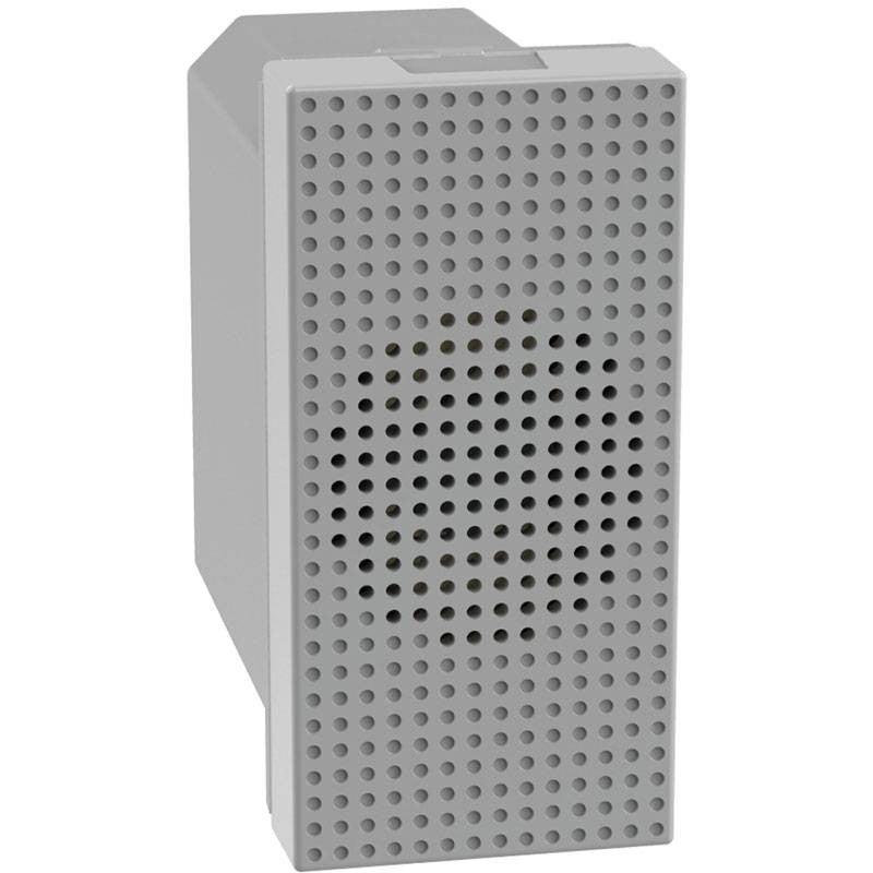 Suoneria in bronzo Bticino MatixGO 12V 1 modulo grigio JG4351V12