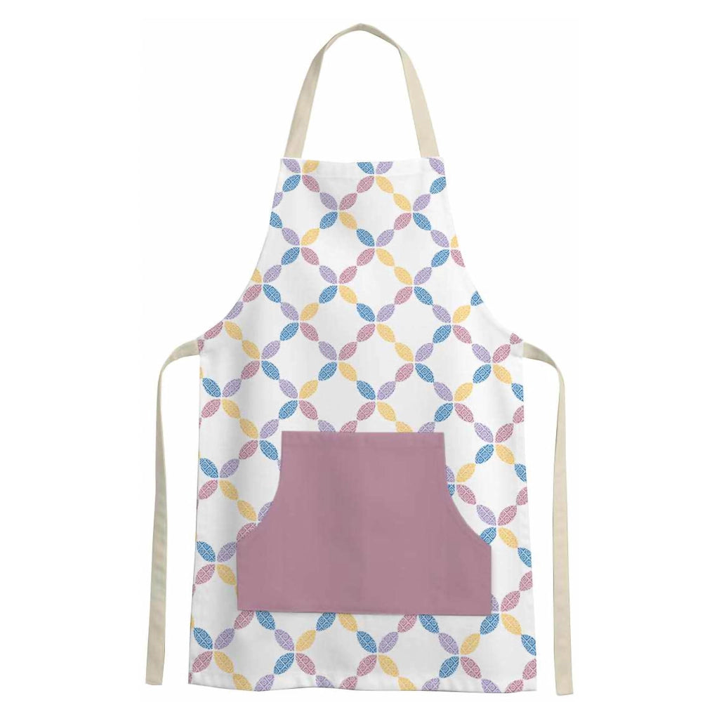 Palitoba, Grembiule Cucina Lavabile in Lavatrice si 30°, Rosa