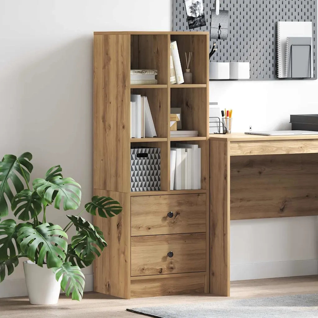 Credenza con Cassetto-Buffet-Armadio da cucina Rovere artigianale 45,5 x 34 x 127 cm