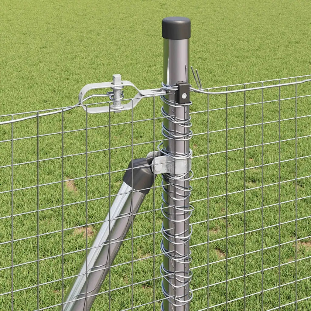 Palo della recinzione Argento 3352319