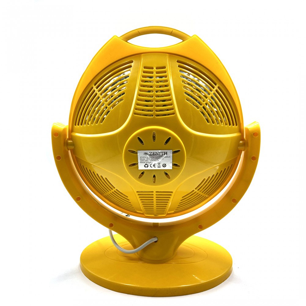 Zenith - Stufa alogena a parabola elettrica 600Wh. 43 cm - ZEN STCARBPAR30