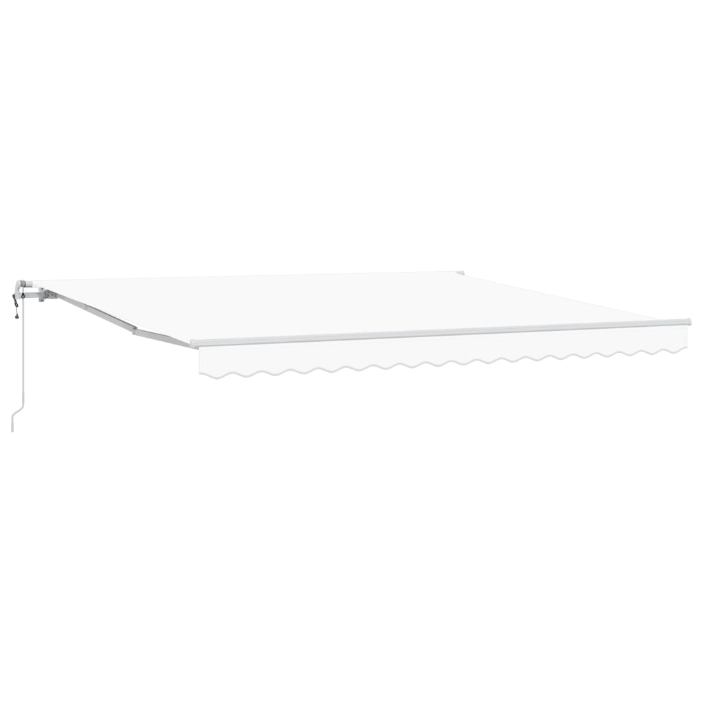 Tenda retrattile automatica bianca 400x300 cm