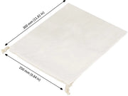 Set di 15 sacchetti in cotone - 25 x 30 cm - contenitori di conservazione - regali - tasche per allenamento - cinturino - tessuto in cotone duraturo - contenitori per conservazione
