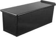 Panno di Cottura in Acciaio Inox con Copertura - Antisudatura - Forma per Pane per il Forno - Forma per Sandwich - Leggero e Facile da Pulire