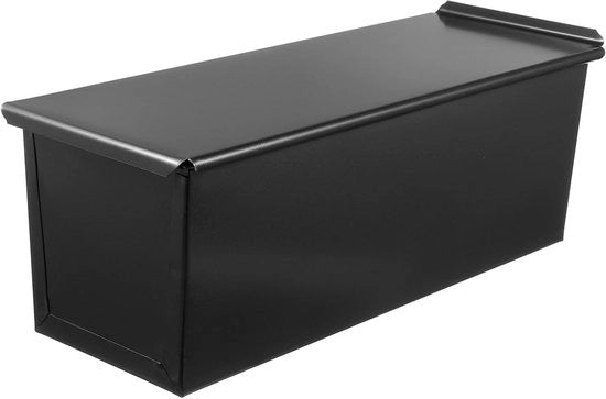 Panno di Cottura in Acciaio Inox con Copertura - Antisudatura - Forma per Pane per il Forno - Forma per Sandwich - Leggero e Facile da Pulire