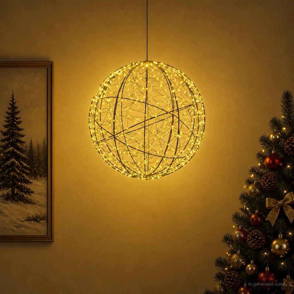 Luce a punta di Natale 750 LED Bianco caldo Ø 50 x 52 cm 42049765