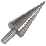 Trade Shop - Fresa Conica A Scalino Gradino Punta Per Trapano Spirale Da 4 A 30 Mm Graduale -