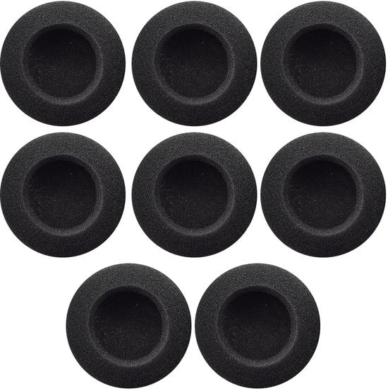 Orecchini di Sostituzione 8 Pezzi - Compatibili con 960 - Caschettini per Telefoni - Basso Profilo - Schiuma di Alta Qualità - Comfortevoli e Isolanti Acustici