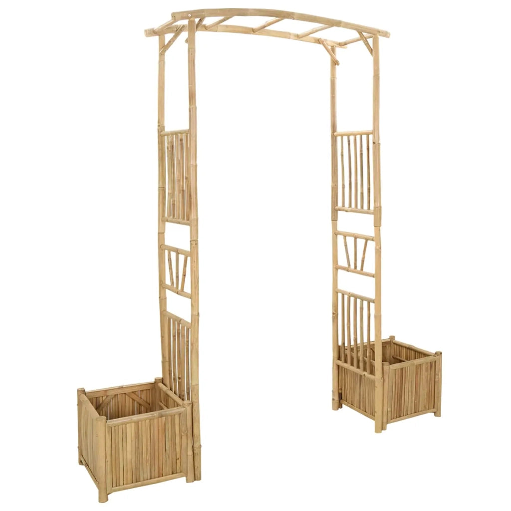 Arco da Giardino Naturale 177 x 40 x 205 cm Bambù 42028055
