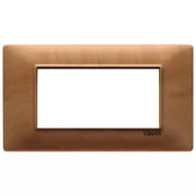 VIMAR PLANA - PLACCA 4M LEGNO PERO