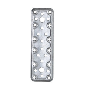 C PIASTRA DIRITTA ACCIAIO ZINCATO 50X80 MM- C LINE FER- 50,0 pz