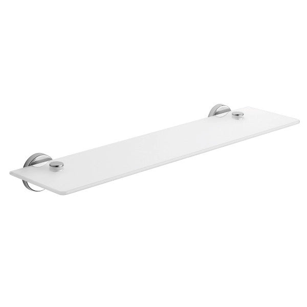 Mensola 55 cm in vetro temperato FE19-55 Gedy serie FELCE Cromato