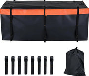 Borsa da Carico, Organizer Bagagliaio Auto in PVC Impermeabile con Cinghie Rinforzate e Sacca Portaoggetti, Borsa da Trasporto Pieghevole per Viaggio e Campeggio (455L| 146 x 61 x 51 cm)