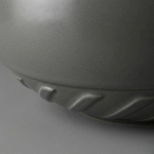 Lavabo d'appoggio d.40 slim in ceramica mod. 04 - Grigio Cemento