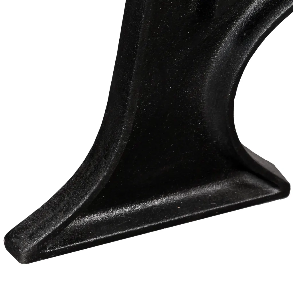 Gambe per Tavolo da Pranzo 2pz Base ad Arco Forma di A in Ghisa 245429