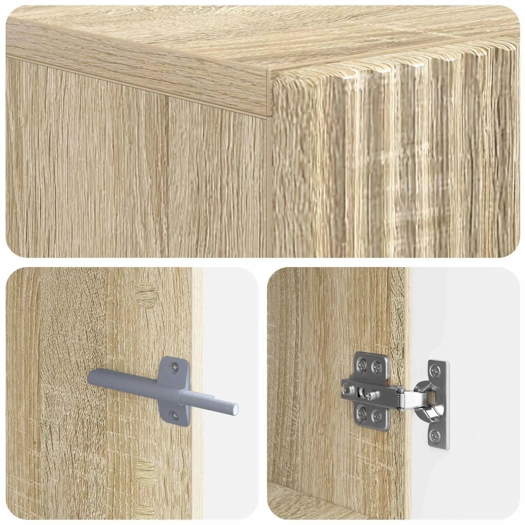 Mobile TV Rovere Sonoma Legno ingegnerizzato 897337