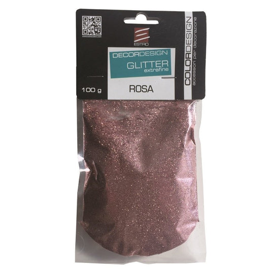 GLITTER ROSA 100 GR