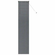 Tendaggi a Veneziana | Tenda a lamelle Grigio scuro 220 x 40 cm Alluminio