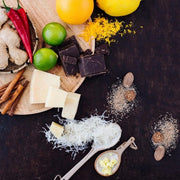 Zester in eucalipto per agrumi, formaggio grana, zenzero, cioccolato e noce moscata con lama in acciaio inox fine - M
