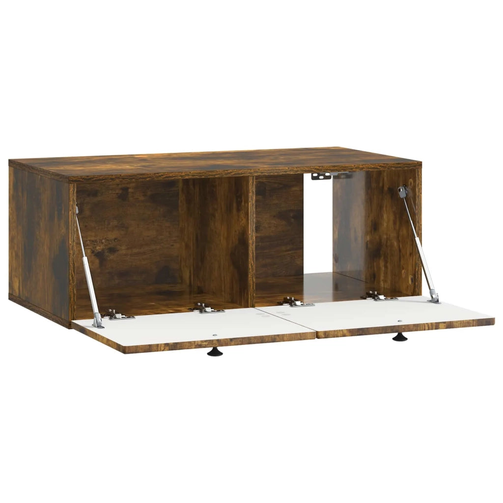 Mobile Porta TV da Muro Rovere Fumo 78,5 x 41 x 30 cm