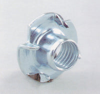 fondello 4 punte acciaio zincato mm 22x12 h filettatura 10ma cod:ferx.5273.stock.s