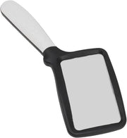 Vergrootglas portatile con illuminazione, 3x ingrandimento rettangolare con LED, opzionabile