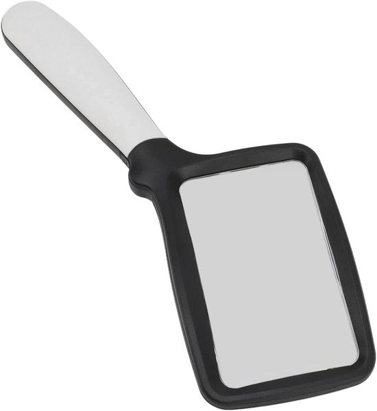 Vergrootglas portatile con illuminazione, 3x ingrandimento rettangolare con LED, opzionabile