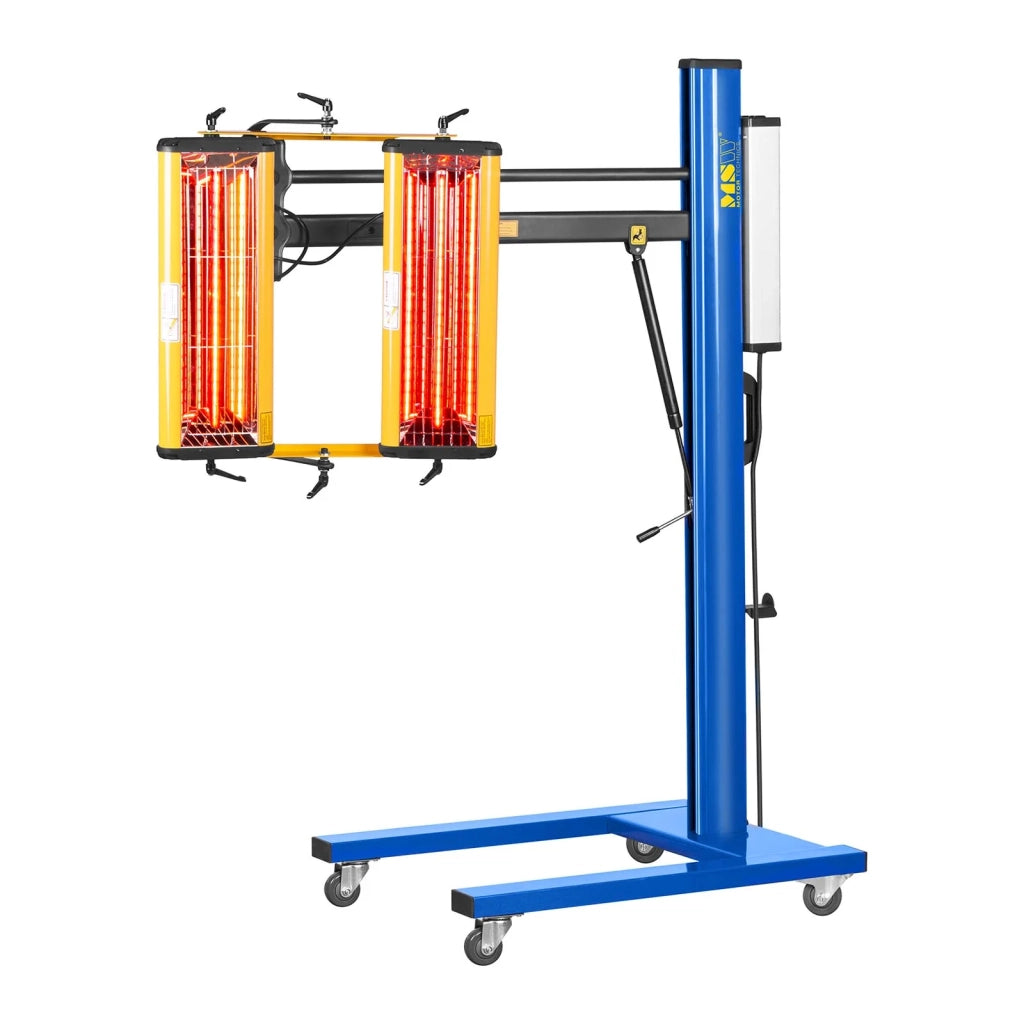 Lampada a infrarossi per carrozzeria da 2200 watt con due emettitori 14_0006452