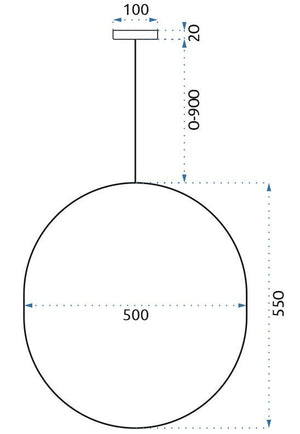 Lampada APP967-1CP Black