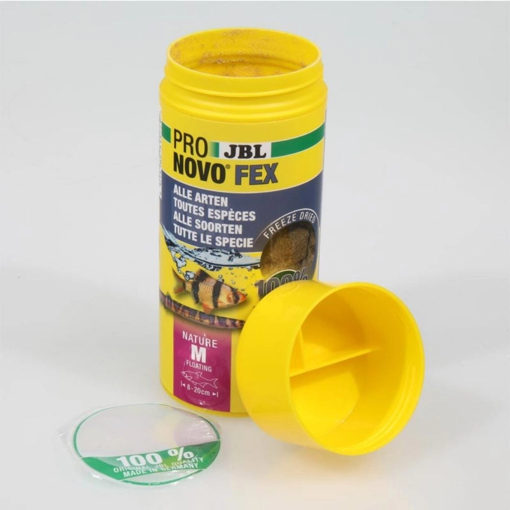 JBL ProNovo Fex 250ml - Tubifex liofilizzati per tutti i pesci tropicali