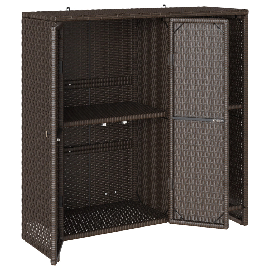 Armadio di Stoccaggio  Marrone 100x36x102 cm Rattan