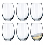 Set di 6 bicchieri KADAX per bevande, succhi di frutta, 580 ml.