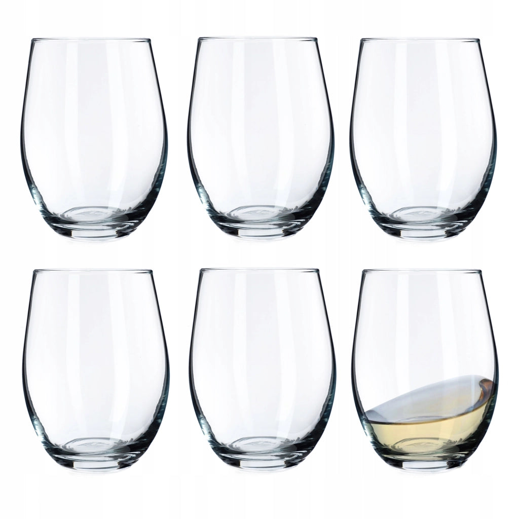 Set di 6 bicchieri KADAX per bevande, succhi di frutta, 580 ml.