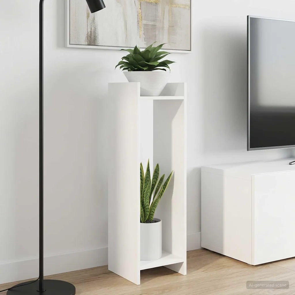 Supporto per piante 2 pz Bianco 30 x 30 x 100 cm 899563
