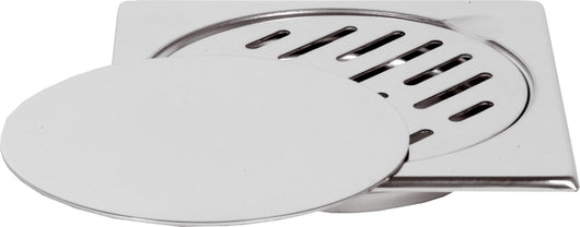 Copertura a pavimento 15x15 con griglia e coperchio mobili