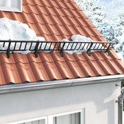Guardia per neve sul tetto 1200 x 2,5 x 20 cm Acciaio 42028477