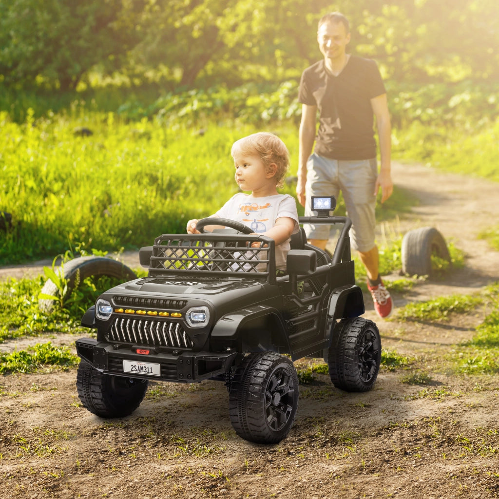 Auto Elettrica per Bambini con Telecomando ¨C zephmum ¨C Nero