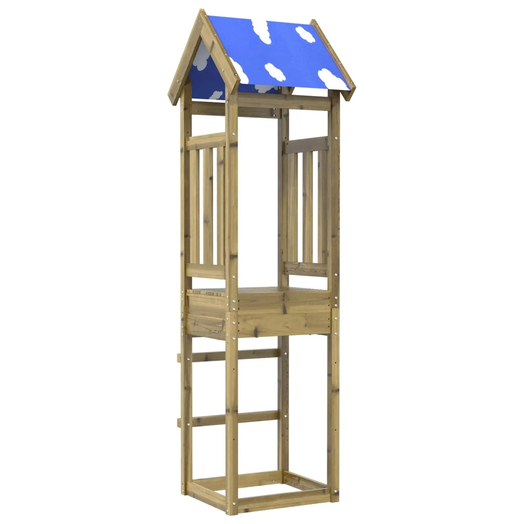 Torre da Gioco Marrone Legno Impregnato Solido 3417168