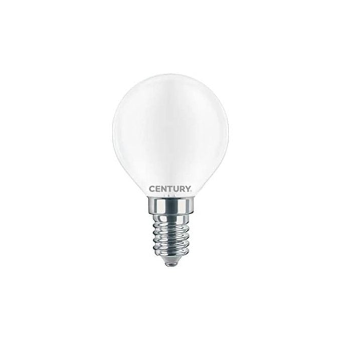 Century Lampadina Led Saten Sfera E14 6W 806lm 4000k