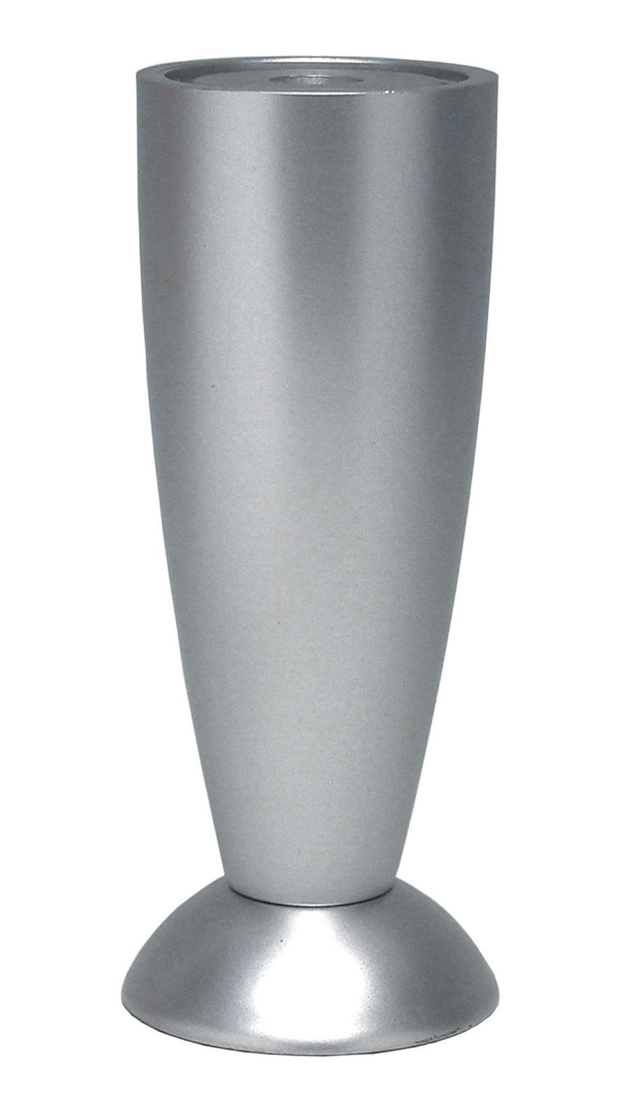 piedino in abs regolabile,altezza 12 cm alluminio cod:ferx.52779