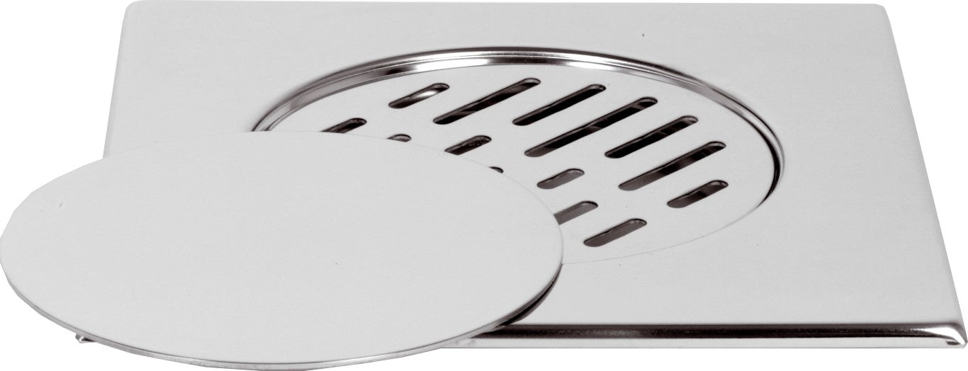 Copertura a pavimento 20x20 con griglia e coperchio mobili