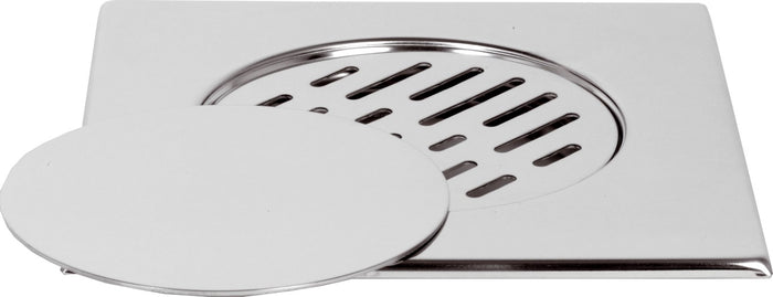 Copertura a pavimento 20x20 con griglia e coperchio mobili