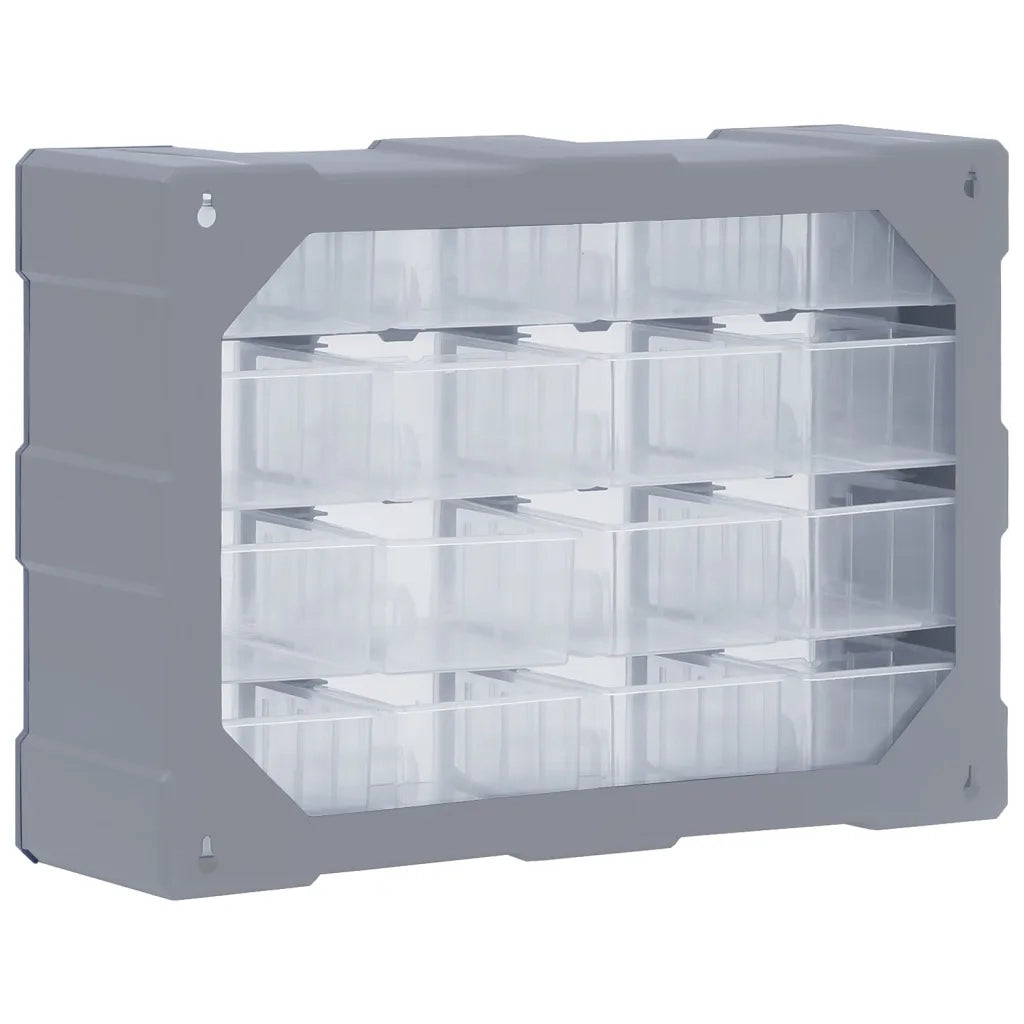 Mobile Contenitore con 16 Cassetti Medi 52x16x37 cm CFW5454284