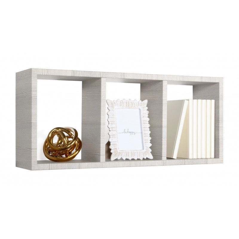 Mensola da Muro, Libreria Sospesa, Libreria da Parete, Scaffale da Parete, Rovere Grigio, 70x30 p15,5 cm - Tristano