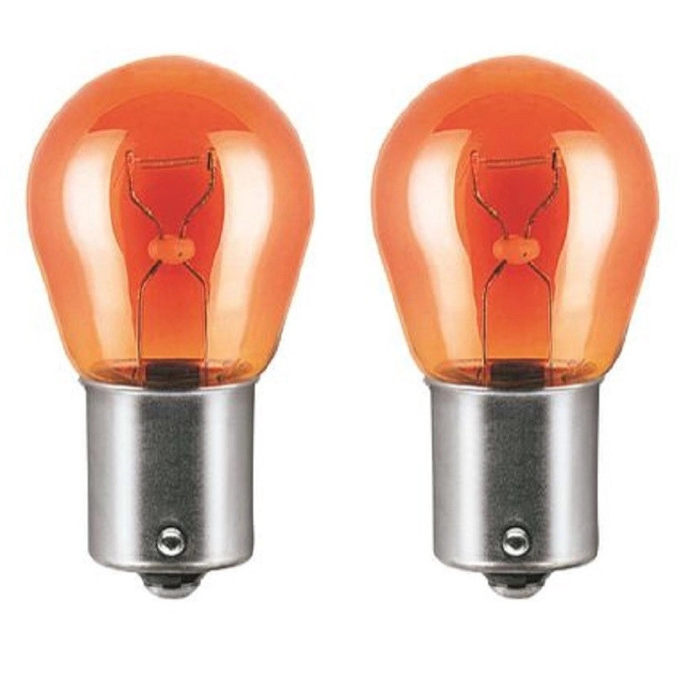 Trade Shop - Lampadine Posizione Auto Bau15s Py21w 12v 21w Luce Calda Alogena No Canbus Lp112 -