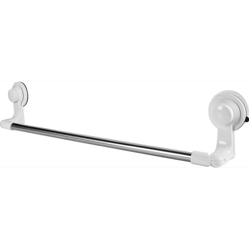MAURY'S STRONG ASTA PORTA ASCIUGAMANI 58CM A VENTOSA PER BAGNO