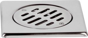 Copertura a pavimento 10x10 con griglia fissa