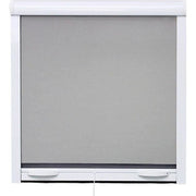 Fenetre Mosquito Net L125 X H145 cm in alluminio laccato bianco - Inviliar in larghezza e altezza.
