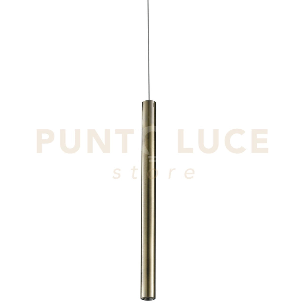 SOSPENSIONE LED BINARIO OBOE BRONZO 3,5W 240LM 3000K 2,5X150CM