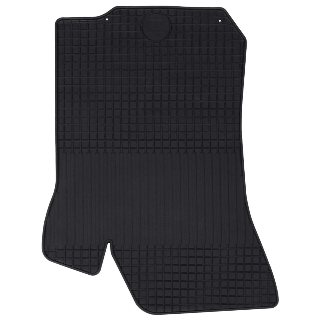 Tappetino per Auto 4 pz Nero Gomma CFW4300782